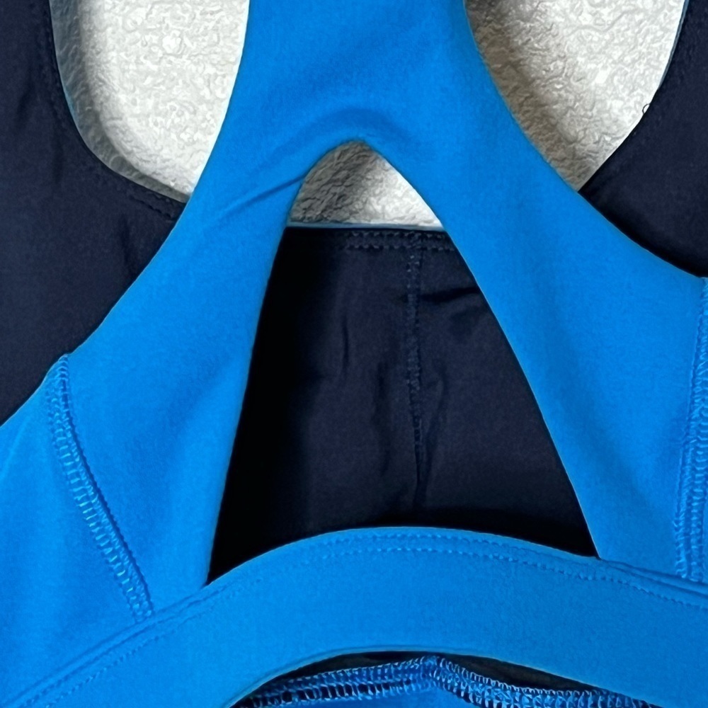 NWT DSG Blue Sports Bra Sz XS - Picture 4 of 5